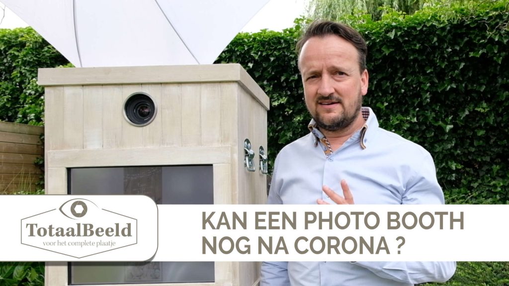 Kan een photobooth na corona